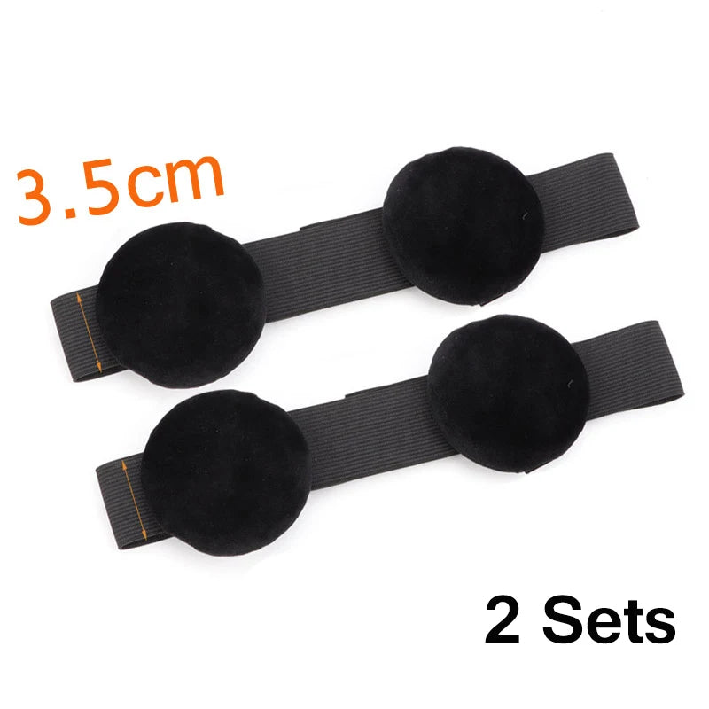 Edge Melt Band With Ear Protector For Lace Wigs 3Pcs Elastic Band With Logo Personalized For Laying Lace Edge Slayer Hair Band