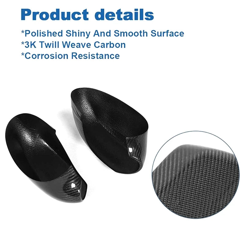 Car Carbon Fiber Rearview Side Wing Mirror Covers Rearview Mirror Covers for Bmw Z4 E85 2002-2008